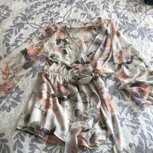 Romantic Sheer Romper